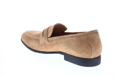 Robert Graham Mitchum RG5321S Mens Brown Loafers & Slip Ons Penny Shoes