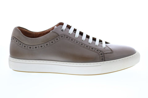 Robert Graham Farina  RG5330L Mens Gray Leather Lifestyle Sneakers Shoes