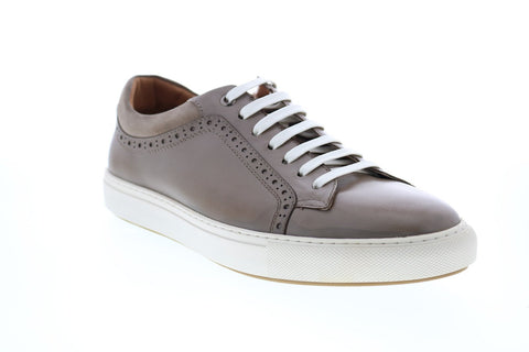 Robert Graham Farina  RG5330L Mens Gray Leather Lifestyle Sneakers Shoes