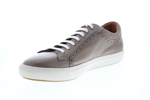 Robert Graham Farina  RG5330L Mens Gray Leather Lifestyle Sneakers Shoes