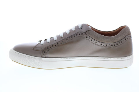 Robert Graham Farina  RG5330L Mens Gray Leather Lifestyle Sneakers Shoes