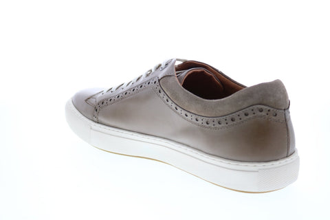 Robert Graham Farina  RG5330L Mens Gray Leather Lifestyle Sneakers Shoes