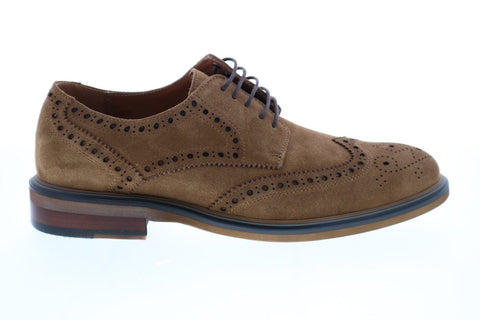 Robert Graham Rossberg Mens Brown Oxfords & Lace Ups Wingtip & Brogue Shoes