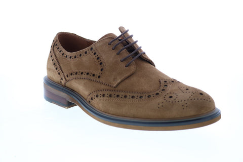 Robert Graham Rossberg Mens Brown Oxfords & Lace Ups Wingtip & Brogue Shoes