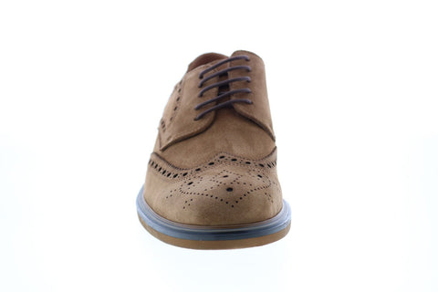 Robert Graham Rossberg Mens Brown Oxfords & Lace Ups Wingtip & Brogue Shoes