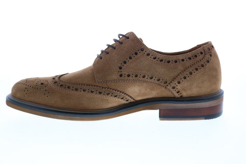Robert Graham Rossberg Mens Brown Oxfords & Lace Ups Wingtip & Brogue Shoes