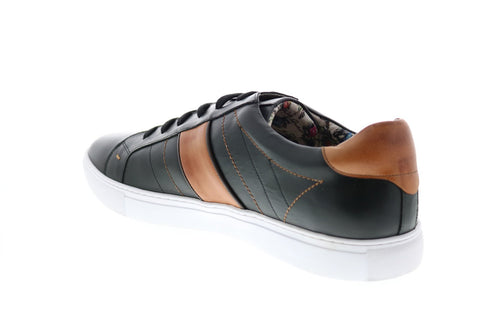 Robert Graham Attwood RG5340L Mens Black Suede Lifestyle Sneakers Shoes