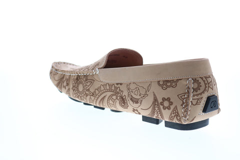 Robert Graham Champion RG5366S Mens Brown Loafers & Slip Ons Moccasin Shoes
