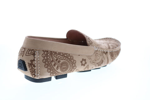 Robert Graham Champion RG5366S Mens Brown Loafers & Slip Ons Moccasin Shoes