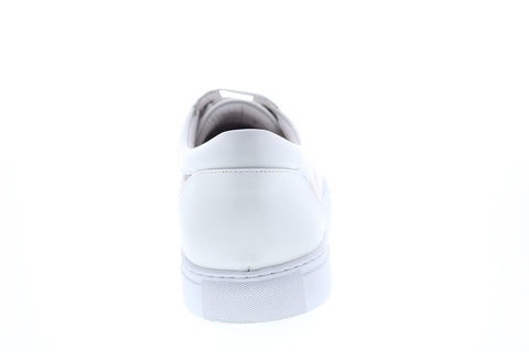 Robert Graham Limitless RG5371L Mens White Leather Lifestyle Sneakers Shoes