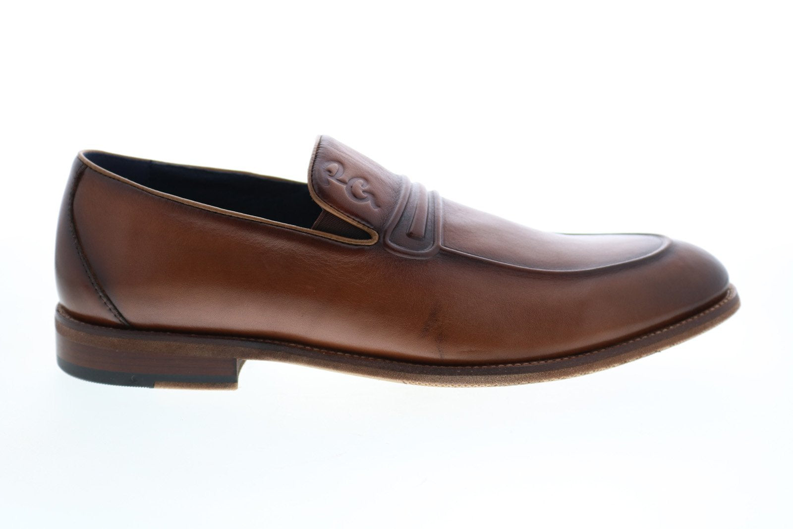 Robert Graham Larco RG5434S Mens Brown Leather Loafers  display picture 3