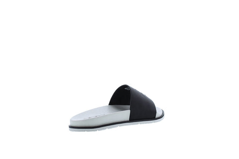 Robert Graham Adrift RG5630F Mens Black Leather Slides Sandals Shoes