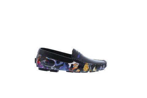 Robert Graham Blumond RG5732S Mens Black Loafers & Slip Ons Moccasin Shoes