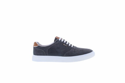 Robert Graham Studio 54 RG5827L Mens Gray Suede Lifestyle Sneakers Shoes
