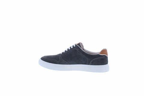 Robert Graham Studio 54 RG5827L Mens Gray Suede Lifestyle Sneakers Shoes