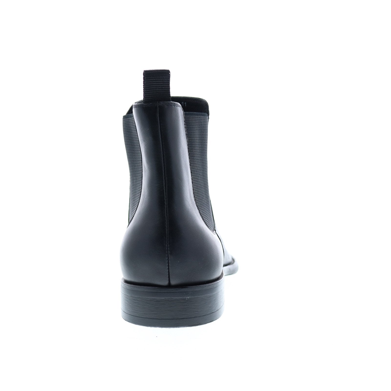 NEW Robert Graham Men’s Dawson Chelsea Boots Embossed Skull Roses Black Leather Skulls and Roses Black Vegan Leather Combat Boots - US Mens  main image 2