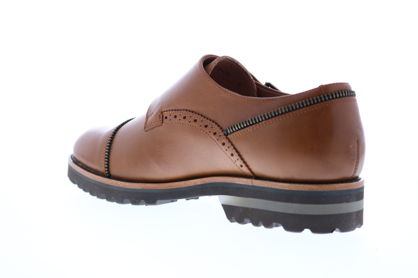 Robert Graham Acadia RGC5120 Mens Black‎ Leather Monk Strap Oxford Shoes 11 1655 - Monk Strap Black in Shell Cordovan – ALDEN SHOES main image 2