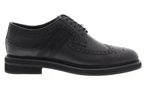 Robert Graham Harris RGC5163 Mens Black Leather Dress Lace Up Oxfords Shoes