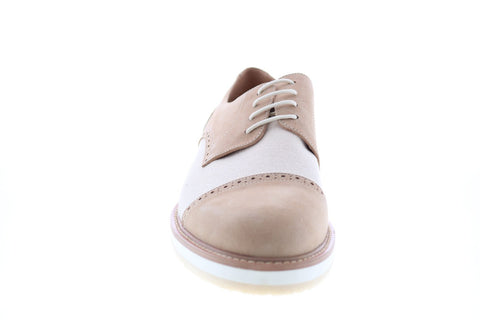 Robert Graham Gasper RGC5180 Mens Beige Oxfords & Lace Ups Cap Toe Shoes