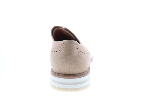 Robert Graham Gasper RGC5180 Mens Beige Oxfords & Lace Ups Cap Toe Shoes
