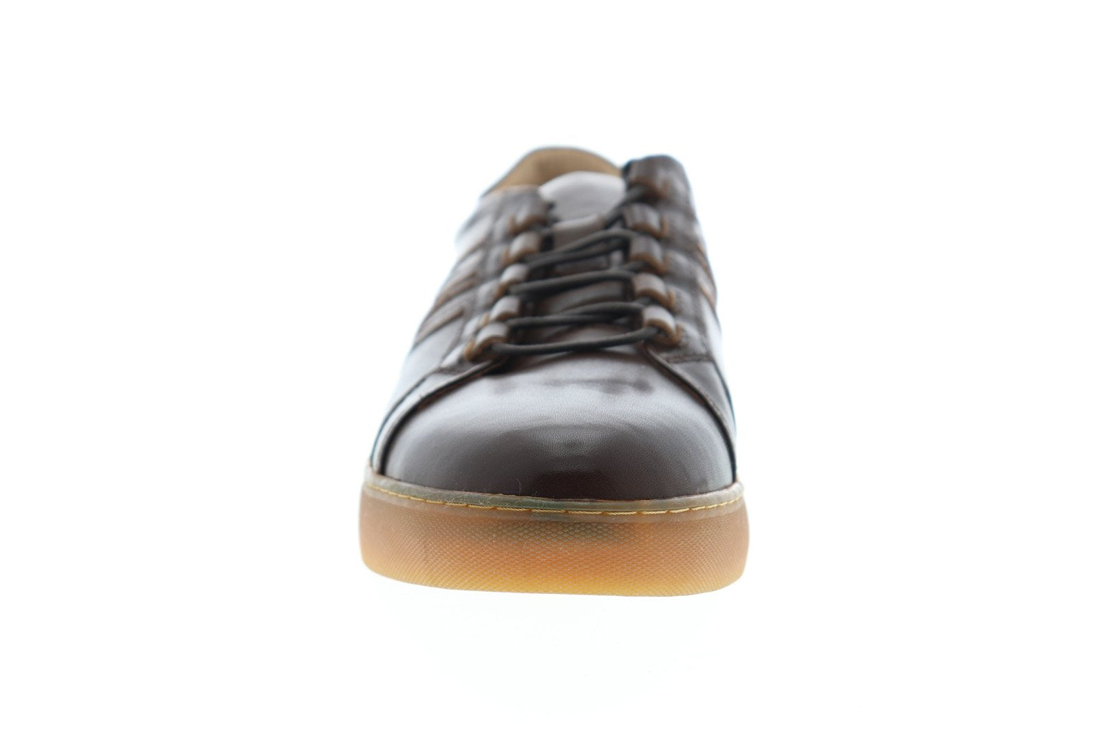 Robert Graham Horton RGL5129 Mens Brown Leather Low Top 