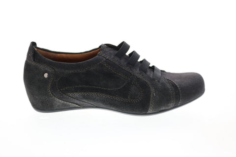 Earthies Ronda Elastic Walker RONDA-BLK Womens Black Loafer Flats Shoes