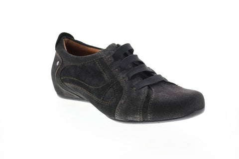 Earthies Ronda Elastic Walker RONDA-BLK Womens Black Loafer Flats Shoes