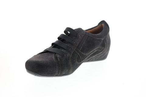Earthies Ronda Elastic Walker RONDA-BLK Womens Black Loafer Flats Shoes