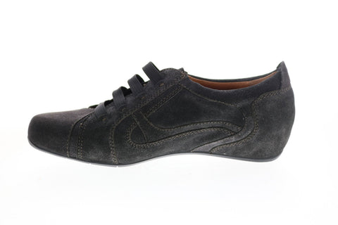 Earthies Ronda Elastic Walker RONDA-BLK Womens Black Loafer Flats Shoes
