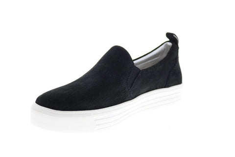 Earth Inc. Rosewood Clove Leather Womens Black Lifestyle Sneakers Shoes