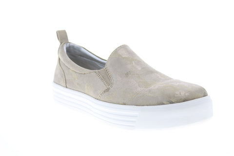 Earth Inc. Rosewood Clove Metallic Print Womens Gray Lifestyle Sneakers Shoes