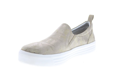 Earth Inc. Rosewood Clove Metallic Print Womens Gray Lifestyle Sneakers Shoes