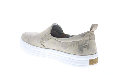 Earth Inc. Rosewood Clove Metallic Print Womens Gray Lifestyle Sneakers Shoes