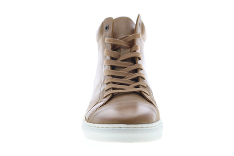 Robert Wayne Daxton RW100006M Mens Brown Leather High Top Sneakers Shoes