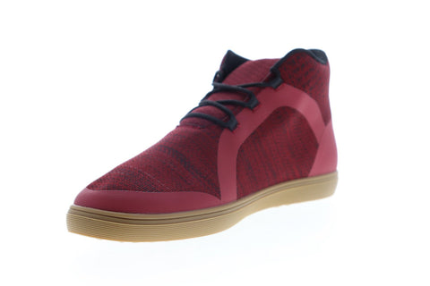 Robert Wayne Fenmore RW100175M Mens Red Canvas Low Top Sneakers Shoes
