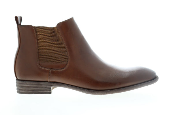 Robert Wayne Oklahoma RWS10011M Mens Brown Leather Slip On  display picture 3
