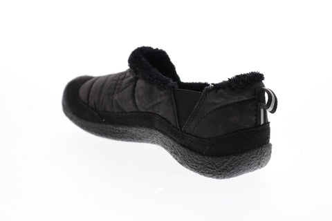 Keen Howser S1023919 Little Kids Black Synthetic Slippers Slip On Clogs Shoes