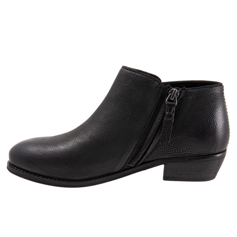 Softwalk Rocklin S1457-008 Womens Black Narrow Ankle & Booties Boots