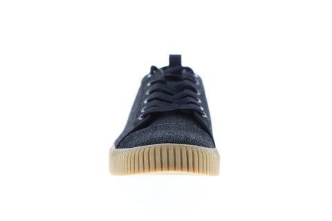 Calvin Klein Jerome Denim 34S1688-BLK Mens Black Canvas Low Top Sneakers Shoes