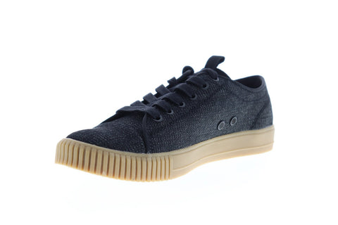 Calvin Klein Jerome Denim 34S1688-BLK Mens Black Canvas Low Top Sneakers Shoes