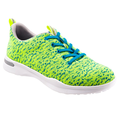 Softwalk Sampson S1713-325 Womens Green Wide Leather Lifestyle Sneakers Shoes