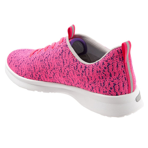Softwalk Sampson S1713-730 Womens Pink Leather Lifestyle Sneakers Shoes