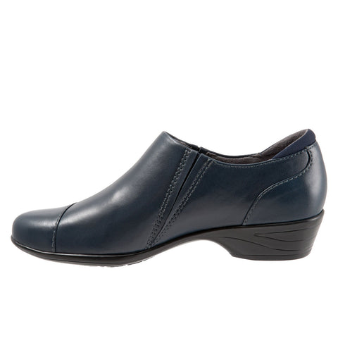 Softwalk Charming S1754-400 Womens Blue Loafers & Slip Ons Casual Shoes