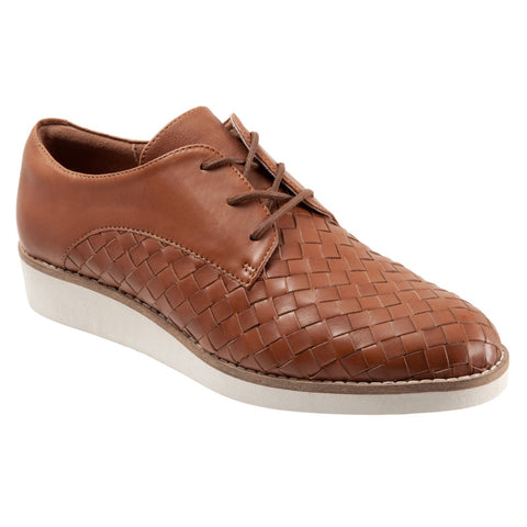 Softwalk Willis S1811-252 Womens Brown Oxfords & Lace Ups Casual Shoes