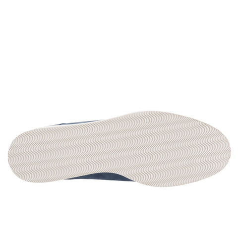 Softwalk Willis S1811-421 Womens Blue Narrow Nubuck Oxford Flats Shoes