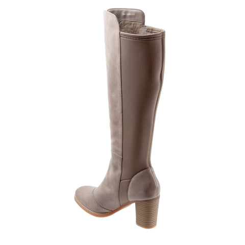 Softwalk Katia S1854-117 Womens Brown Narrow Leather Zipper Knee High Boots