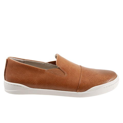 Softwalk Alexandria S2050-268 Womens Brown Leather Lifestyle Sneakers Shoes