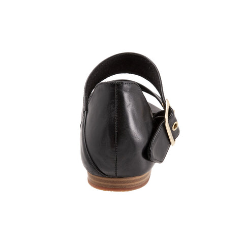 Softwalk Cori S2107-001 Womens Black Narrow Leather Strap Sandals Shoes