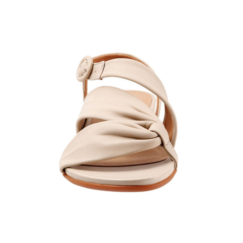 Softwalk Tieli S2109-108 Womens Beige Extra Wide Leather Strap Sandals Shoes