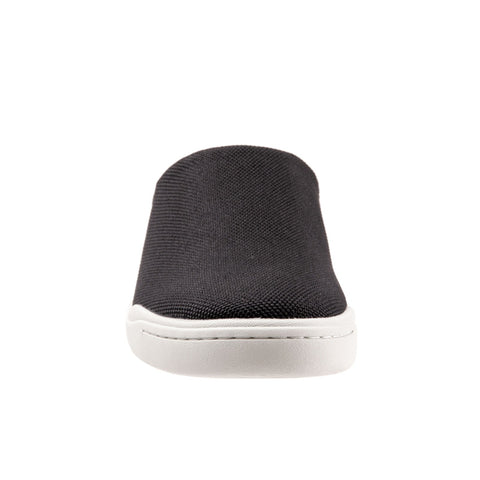 Softwalk Auburn S2151-052 Womens Black Canvas Slip On Clog Sandals Shoes